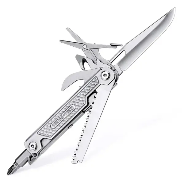 11 in 1 Folding Multi Tool Knife Portable EDC - Image 7