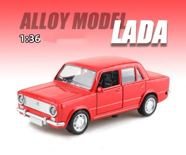 1/36 LADA VAZ Metal Diecast Model Car - Image 10