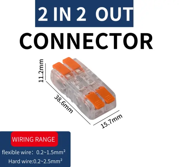 JINH 25Pcs CMK65 2.5mm Quick Connectors - Image 8