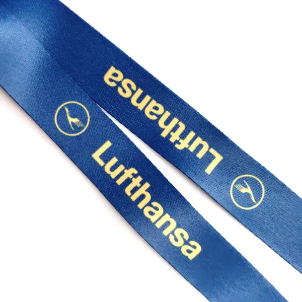 Blue Lufthansa Fashion Lanyard with Clip - Image 4