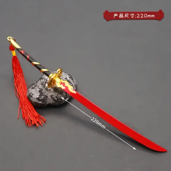 22cm Toy Metal Naraka Bladepoint Sword - Image 13