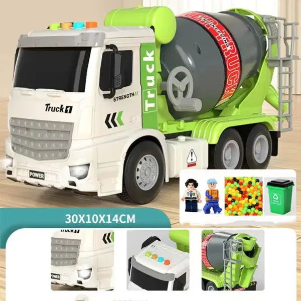 Cement Truck Mixer Model with Sound and Light - Image 10