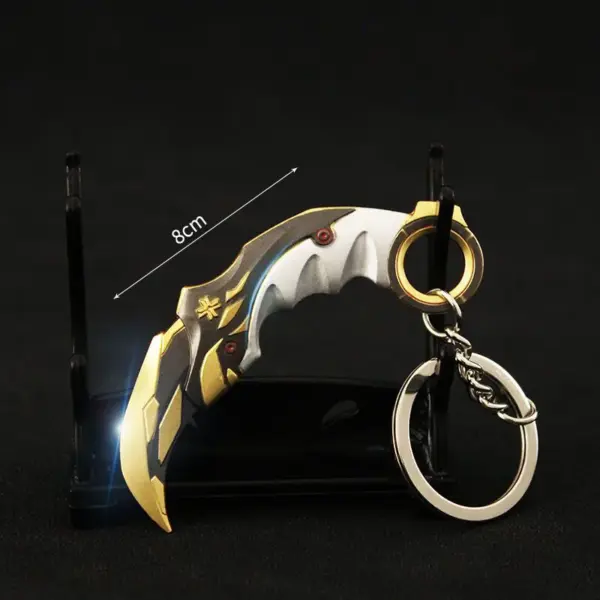 Valorant Reaver Karambit Toy Keychain Model - Image 9