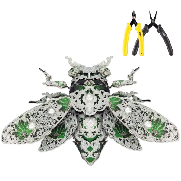 Cicada 3D Metal Puzzle with Tools Set - Image 7