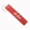 Red Air Asia Double Sided Key Chain