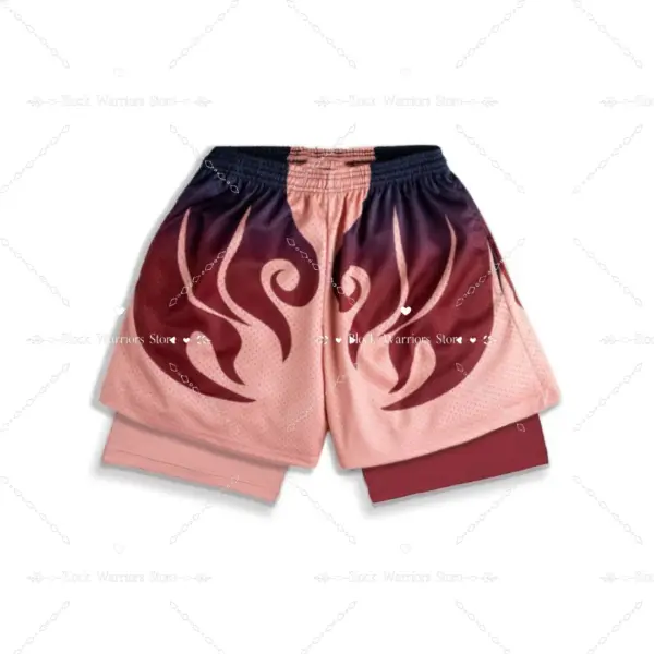 Anime 2-in-1 Sports Shorts for Men - Image 11