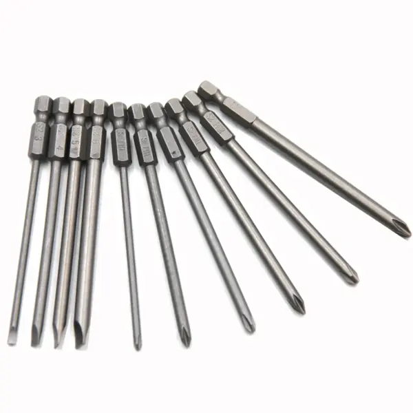10pc Magnetic Hexagonal Handle Screwdriver Set - Image 2