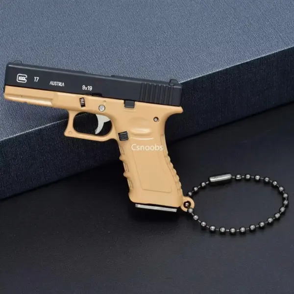 Glock 17 Mini Keychain Pistol Model Toy - Image 8