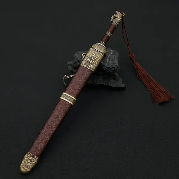 22cm Xibohou Sword Metal Collectible Model - Image 5