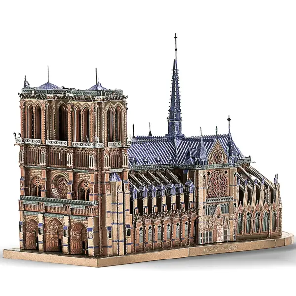 Notre-Dame de Paris 3D Metal Puzzle Kit - Image 13