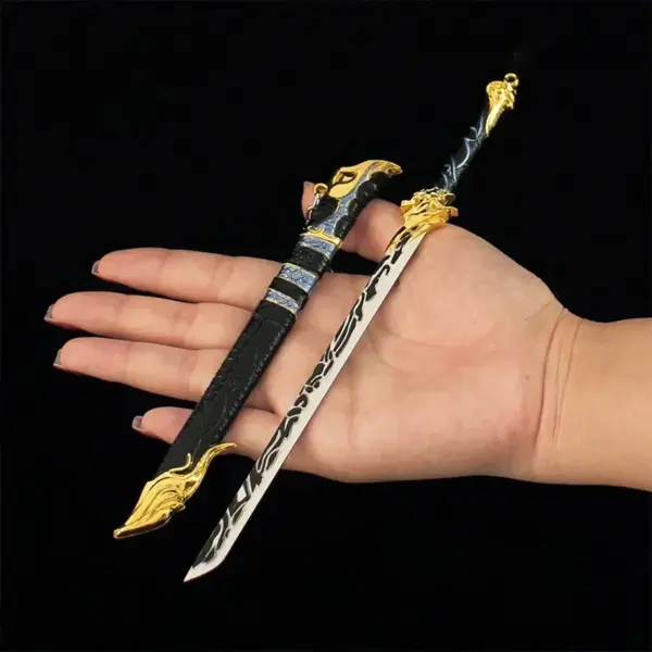 22cm Chinese Style Alloy Toy Sword Model - Image 7