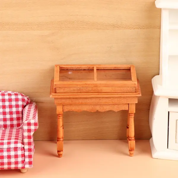 1:12 Scale Wooden Miniature Cabinet for Dollhouse - Image 25