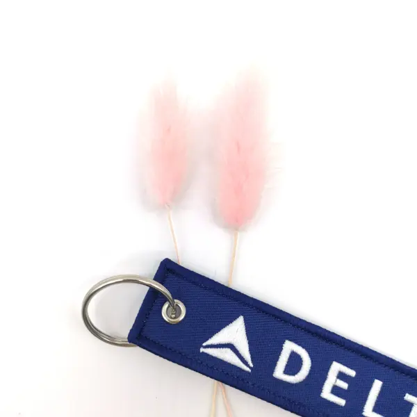 Blue DELTA Keychain Metal Accessory for All - Image 6