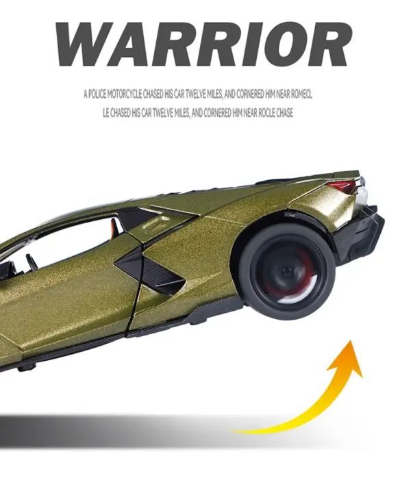 1:32 Revuelto Sports Car Diecast Model - Image 5
