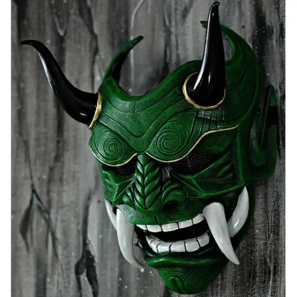 Hannya Oni Halloween Full Face Mask - Image 10