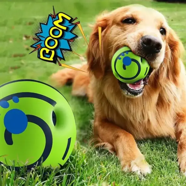 Interactive Glow Ball Dog Toy with Sound - Image 2