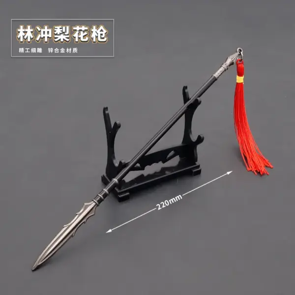 22cm Metal Chinese Halberd Spear Collectible - Image 35