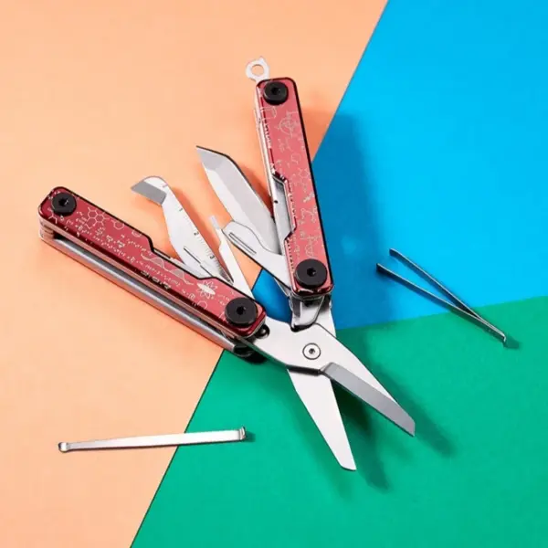 Pocket Folding Knife Multi-Function Scissors Tool - Image 4