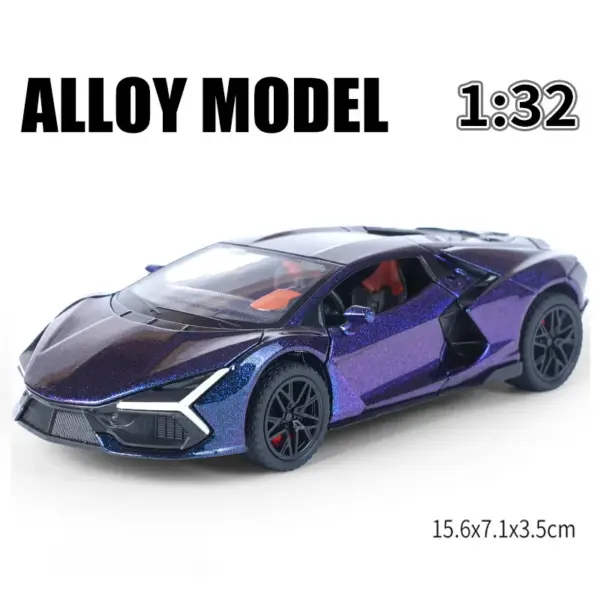 1:32 Revuelto Sports Car Diecast Model - Image 7