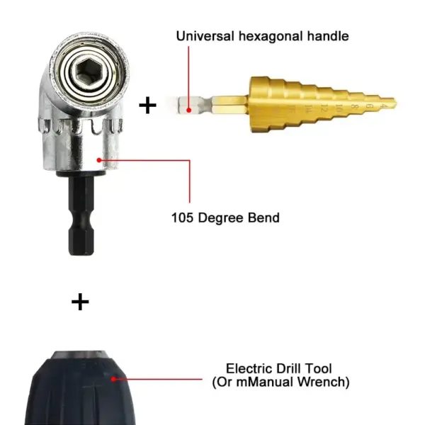Curved Screwdriver Head and Connecting Rod Set - Image 6