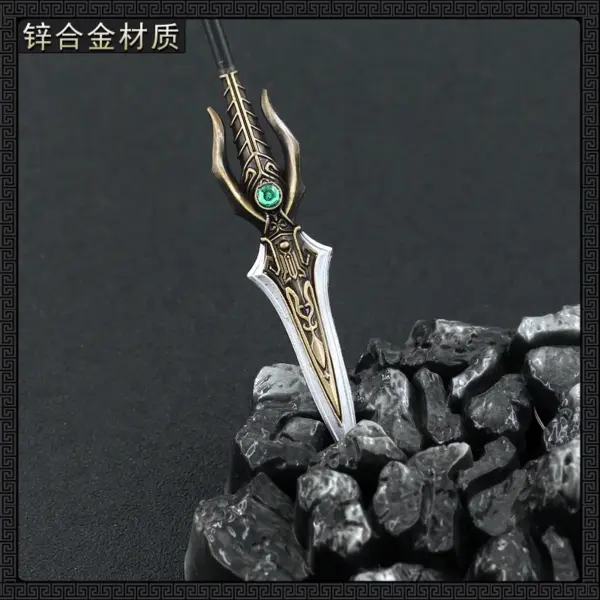 Zhao Yun 22cm Metal Spear Model Collectible - Image 2