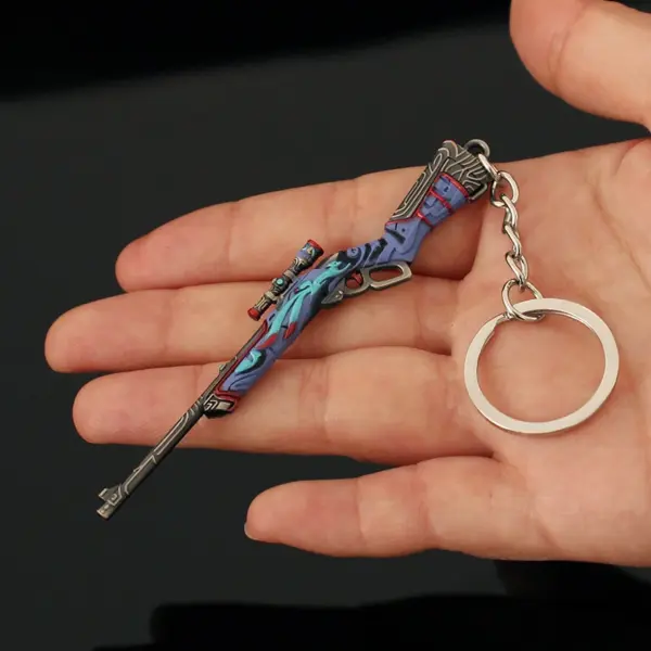 Valorant Moon Fox Keychain 9cm Collectible - Image 2