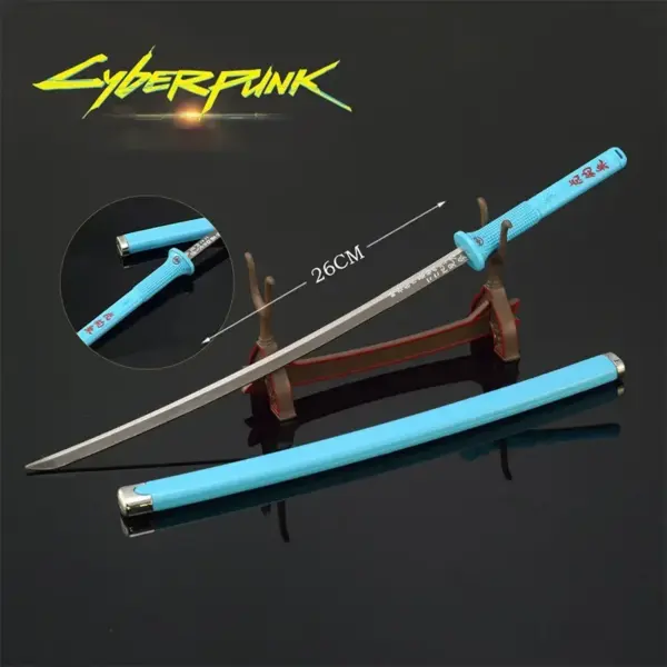 Cyberpunk 26cm White Tiger Sword Model - Image 10