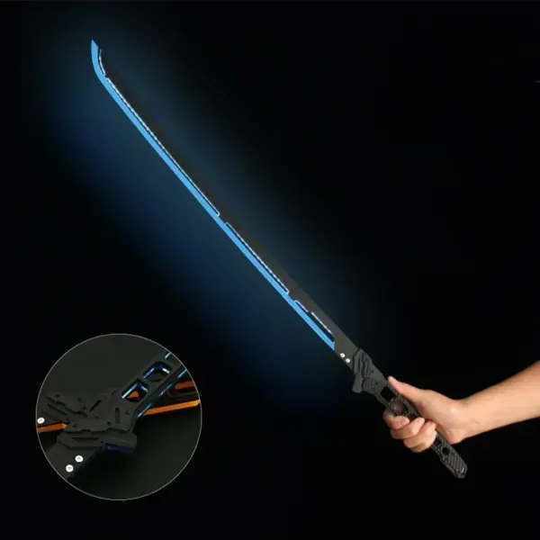 Cyberpunk 80cm Acrylic Lightsaber Toy Sword - Image 9
