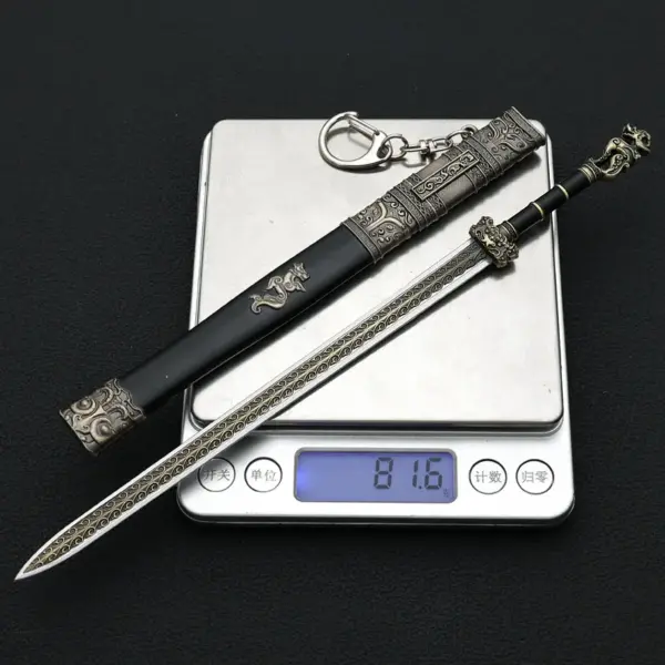 22cm Metal Toy Katana Sword Replica - Image 4