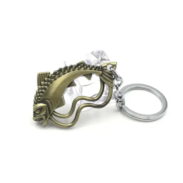 Retro Wolf Head Keychain Pendant for Gifts - Image 25
