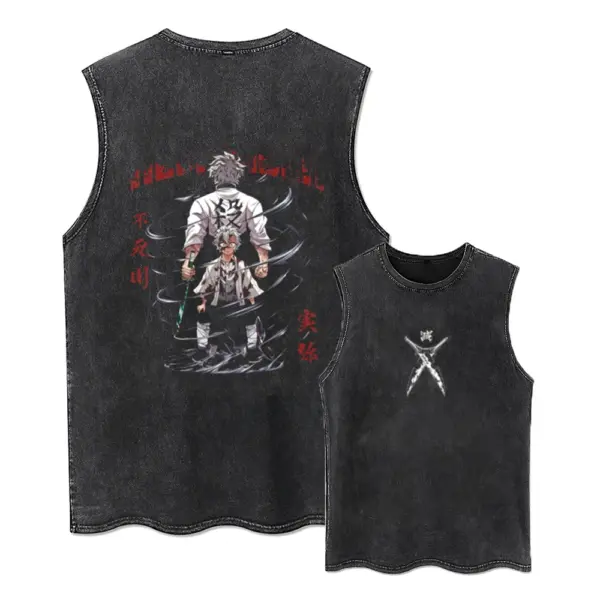 Men's Oversized Anime Graphic T-Shirt - Image 12