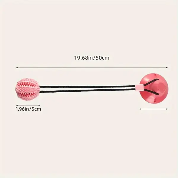 Interactive Dog Chew Toy with Suction Cup - Image 5