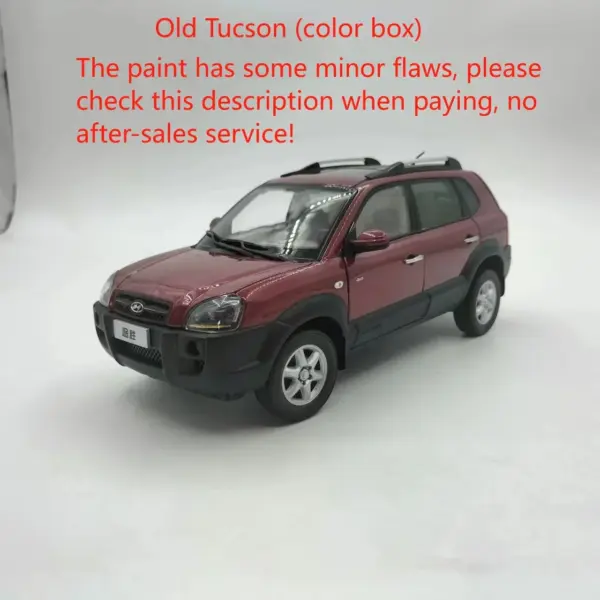 1:18 Scale Hyundai Tucson Alloy Car Model - Image 9