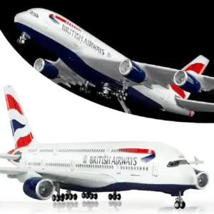 Airbus A380 Model Airplane with LED Light