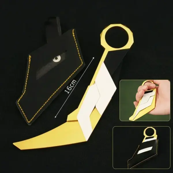 Valorant Karambit Prime Balisong Knife Model - Image 8