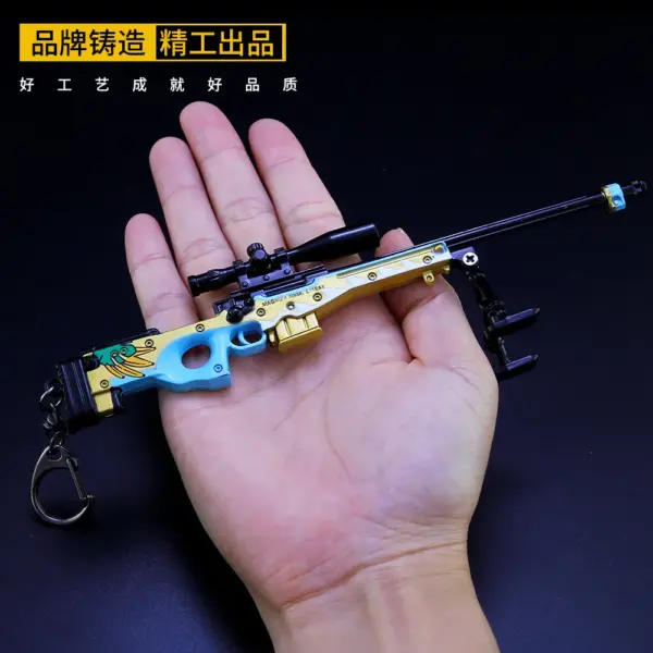 AWM 1/6 Scale Metal Sniper Rifle Model - Image 2