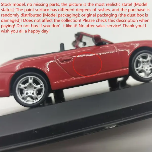 Porsche 911 Carrera S 997 Diecast Model 1:43 - Image 6