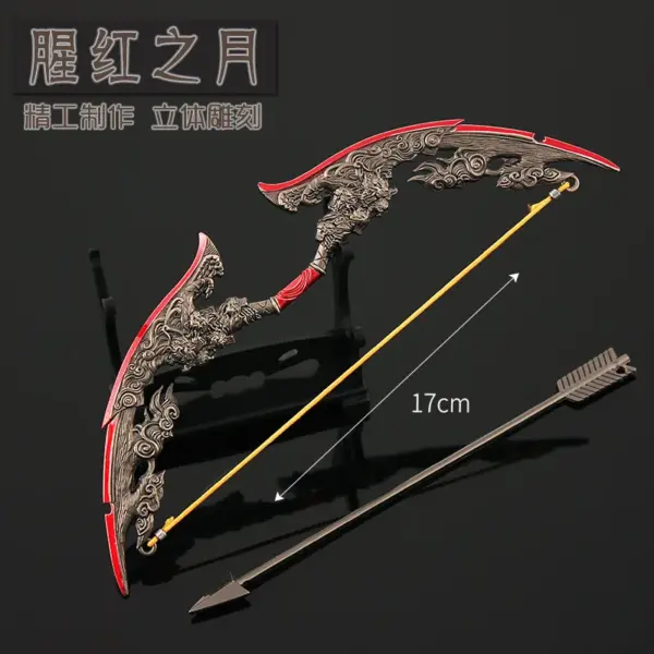 Blood Moon Bow and Arrow Model 17cm - Image 3