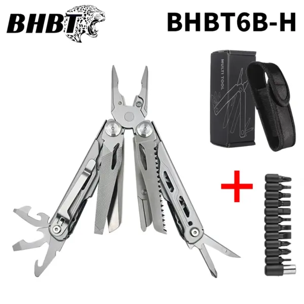 17 in 1 Multitool Pliers Outdoor Survival Tool - Image 11