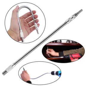 300mm Silver Flexible Shaft Screwdriver Tool