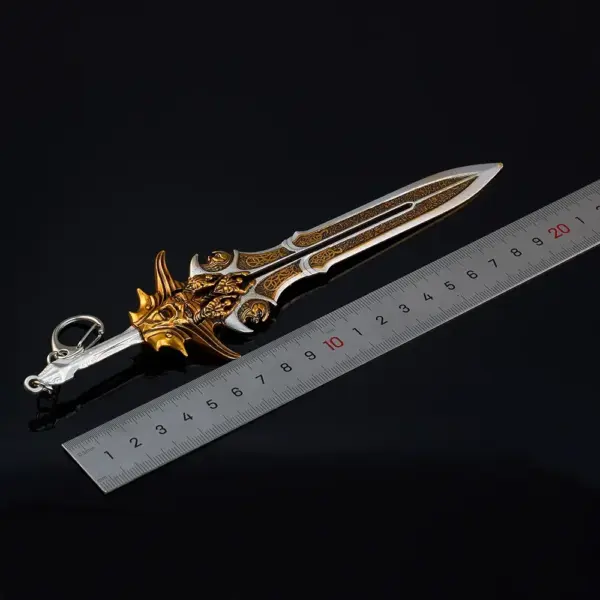 Kratos Blade of Olympus Alloy Keychain Model - Image 3