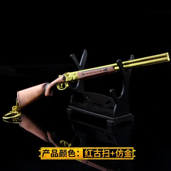 S686 Double Barrel Shotgun Keychain Model - Image 6