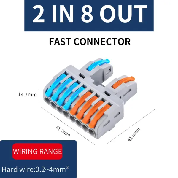 10Pcs Universal Wire Connectors CMK422 32A - Image 7