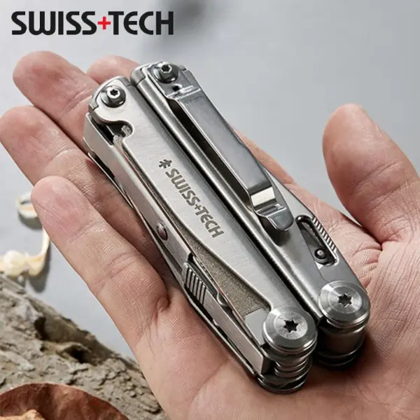 18-In-1 Swiss Tech Multitool Pliers EDC Tool - Image 5