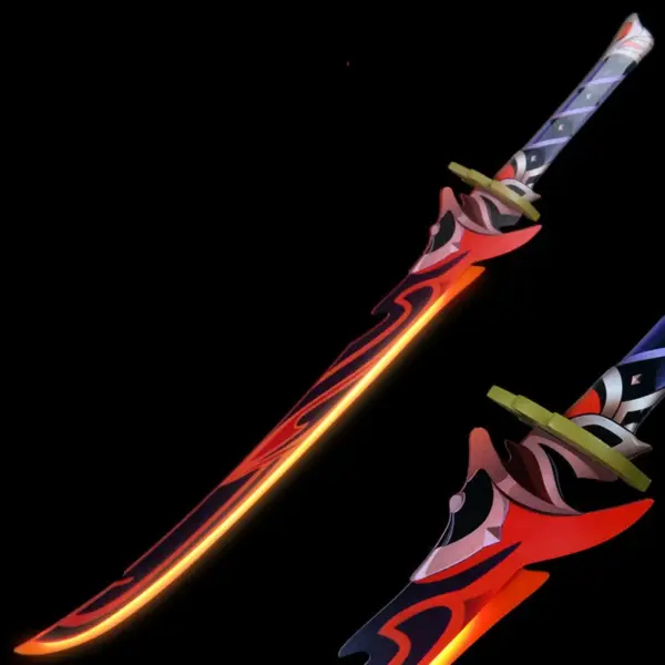 Genshin Impact Kamisato Ayaka Cosplay Sword 100cm - Image 3