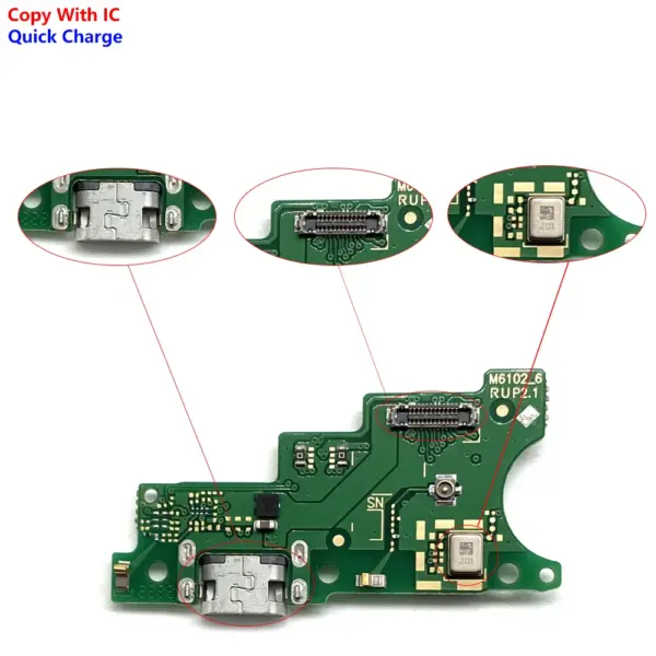 Tested Moto E Series Charger Port Flex Cable - Image 4
