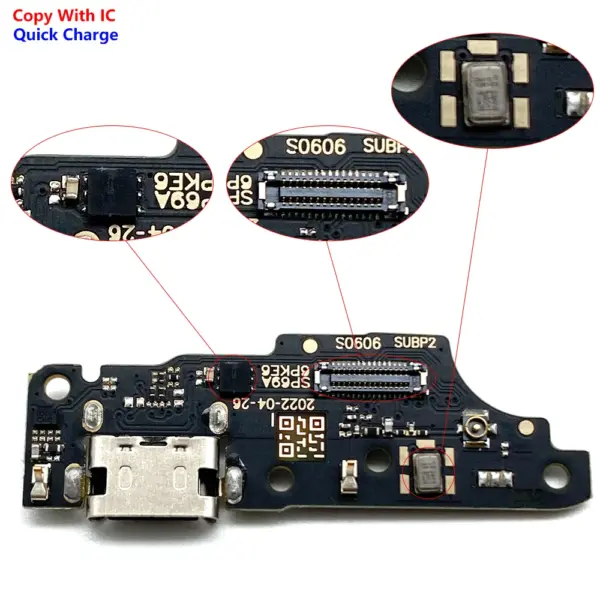Tested Moto E Series Charger Port Flex Cable - Image 5