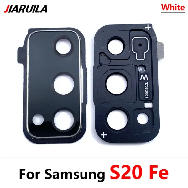 Samsung S20 FE Rear Camera Glass Lens Cover with Frame - Image 9