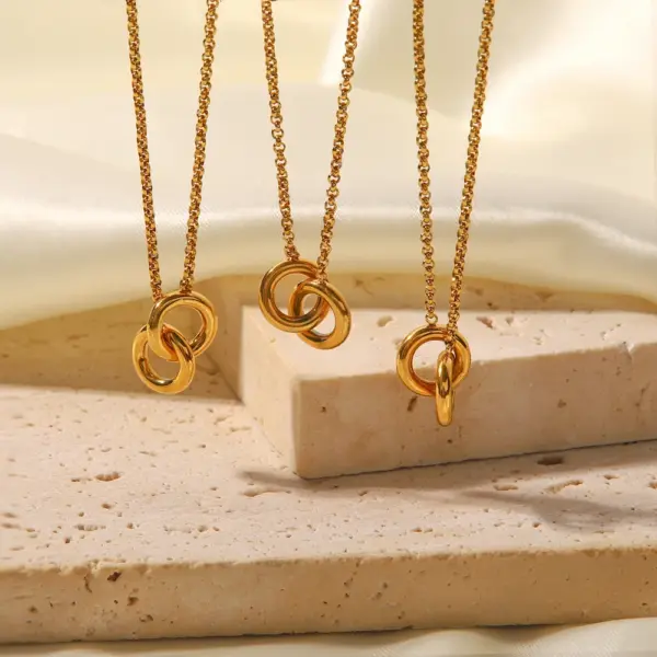 Creative Stainless Steel Pendant Necklace - Image 6