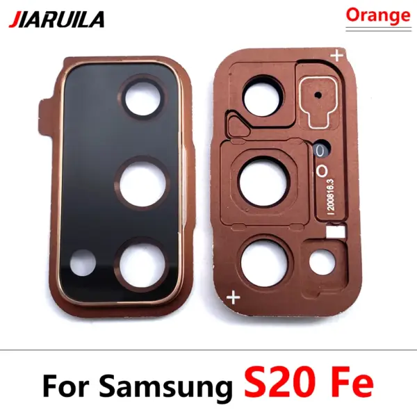 Samsung S20 FE Rear Camera Glass Lens Cover with Frame - Image 10